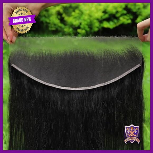 13x4 HD Lace Frontal 16 Inch Straight Human Hair Ultra Thin main image 5
